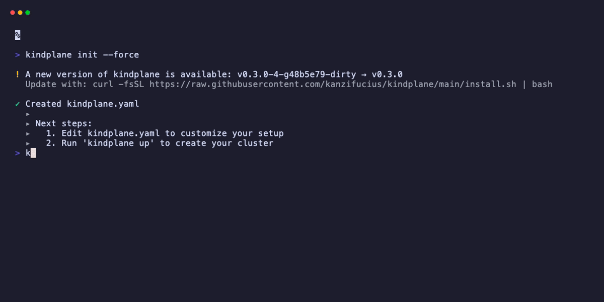 kindplane config diff demo